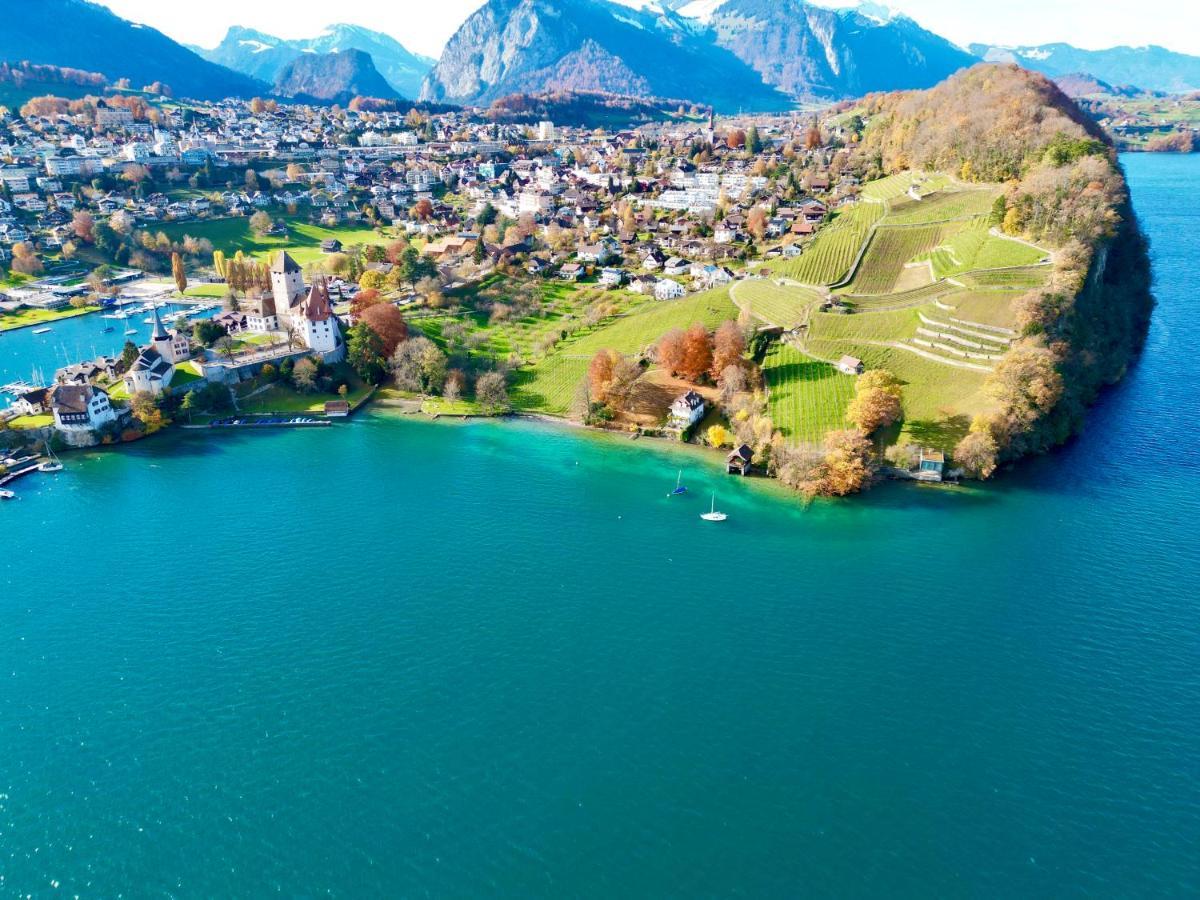 Seaside-Lodge, Top Apartment Spiez Luaran gambar