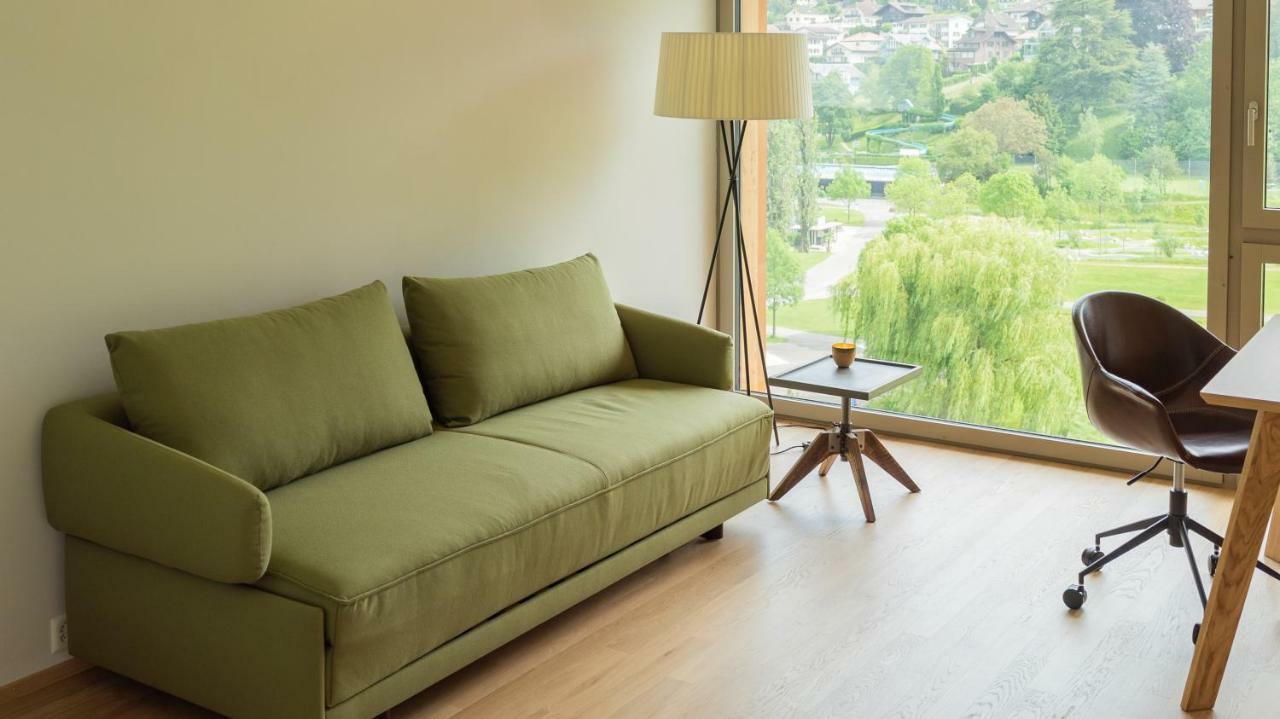 Seaside-Lodge, Top Apartment Spiez Luaran gambar